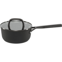 Zwilling Milano Cazo con Tapa de Vidrio 18 cm, Marrón