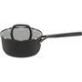 Zwilling Milano Cazo con Tapa de Vidrio 18 cm, Marrón
