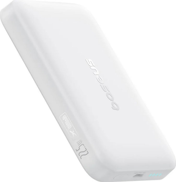 Baseus EnerFill FM11 Ultra-Mini MagSafe 10000 mAh 22.5W Blanco Baseus EnerFill FM11 Ultra-Mini MagSafe 10000 mAh 22.5W Blanco
