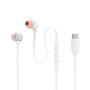 JBL Tune 310C Auriculares Intrauditivos USB-C Blanco con Micrófono