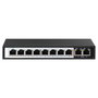 Extralink Ceres EX-SF1008P Switch PoE de 10 Puertos (8x PoE/PoE+)