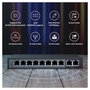 Extralink Ceres EX-SF1008P Switch PoE de 10 Puertos (8x PoE/PoE+)