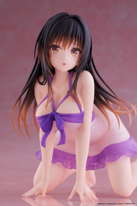 To Love Ru Darkness Desktop Cute Estatua PVC Yui Kotegawa Room wear Ver. 13 cm