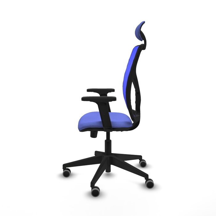 PIQUERAS Y CRESPO Silla de oficina Motilla con mecanismo Sincro/Traslack Azul PIQUERAS Y CRESPO Silla de oficina Motilla con mecanismo Sincro/Traslack Azul