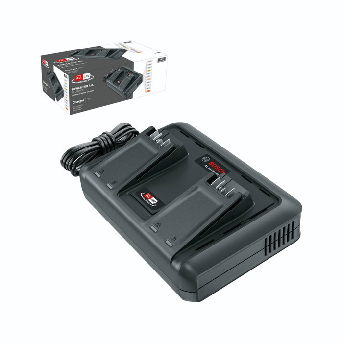 Bosch AL 2x18V-88 Schnell-Lader Cargador de 2 Ranuras Bosch AL 2x18V-88 Schnell-Lader Cargador de 2 Ranuras