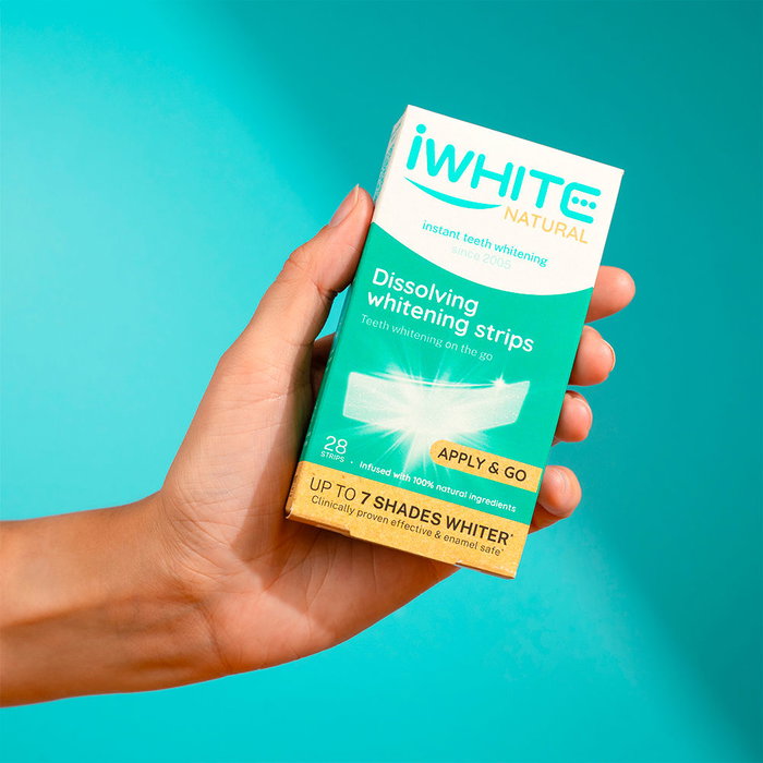 Iwhite Tiras Blanqueadoras Disolubles 28 u - Blanqueamiento Dental
