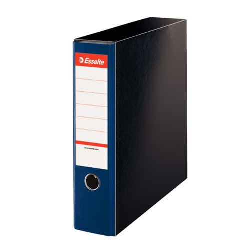 Esselte Cajetín para Archivadores A4 Lomo Ancho Negro Brillante Esselte Cajetín para Archivadores A4 Lomo Ancho Negro Brillante