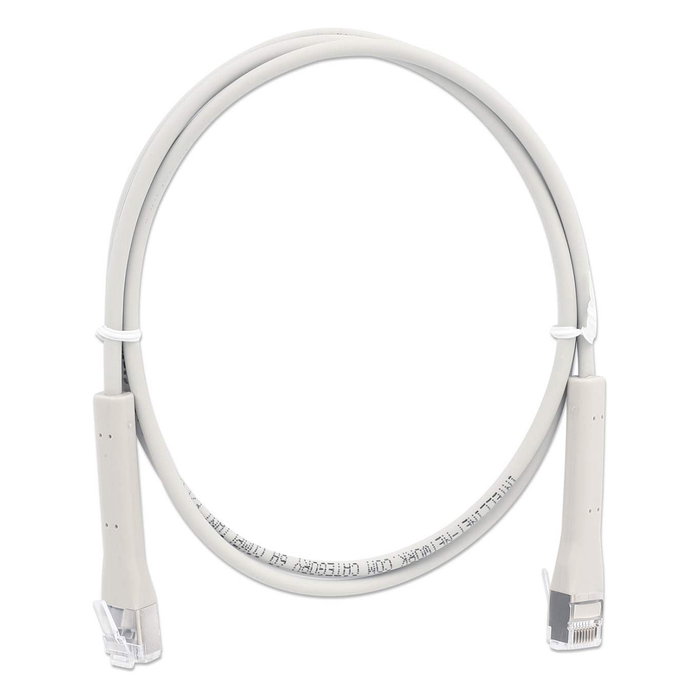 Intellinet 745116 Patch Cord Cat6a F/FTP RJ-45 Macho 0.3 m (10GBase-T, PoE++, 500 MHz, Cobre, Gris) Para Red 10 Gigabit Ethernet Intellinet 745116 Patch Cord Cat6a F/FTP RJ-45 Macho 0.3 m (10GBase-T, PoE++, 500 MHz, Cobre, Gris) Para Red 10 Gigabit Ethernet