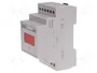 F&F Voltímetro Digital True RMS para Raíl DIN (100-300V AC)