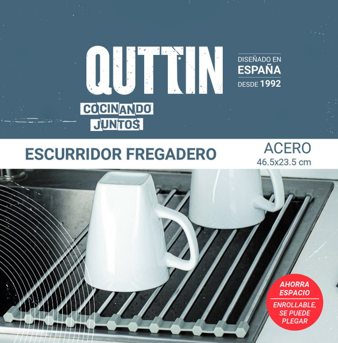 Quttin Escurridor de Acero para Fregadero PRX Quttin Escurridor de Acero para Fregadero PRX