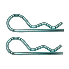 Edm Pasador PS14 forma R, 2 mm, galvanizado, 2 uds