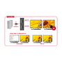 DeLOCK 87696 Splitter 1x mini DP a 2x HDMI Negro