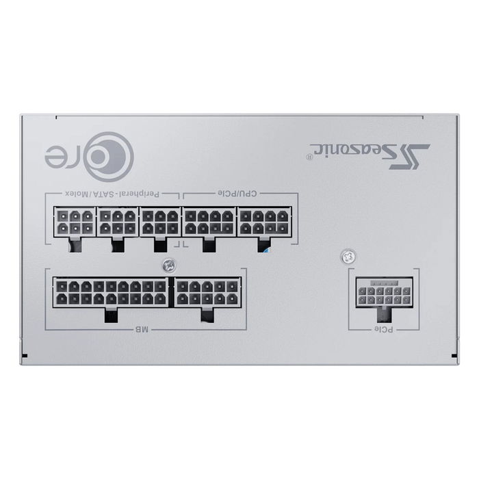 Seasonic Core GX-650-V2-WHITE Fuente de Alimentación 650W 80 PLUS Gold ATX 3.1 Modular Blanca