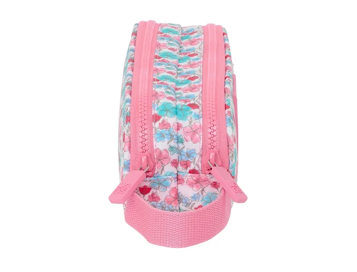 Safta Portatodo Doble Reciclado Moos Flores