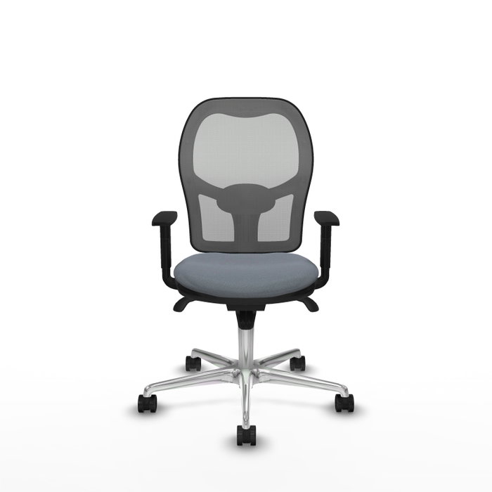PIQUERAS Y CRESPO Silla de oficina Jorquera Gris con Mecanismo Sincro PIQUERAS Y CRESPO Silla de oficina Jorquera Gris con Mecanismo Sincro