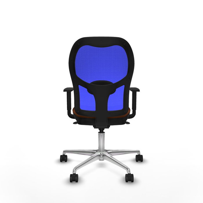 PIQUERAS Y CRESPO Silla de oficina Jorquera Marrón y Azul PIQUERAS Y CRESPO Silla de oficina Jorquera Marrón y Azul