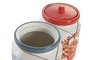 DKD Home Decor Set de 2 Botes de Dolomita CORAL 22, 2,35 L Surtido