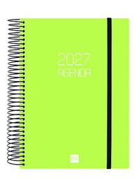 Finocam Agenda Anual 2027 Espiral Basic Opaque Lima