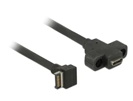 DeLOCK Cable USB 3.2 Gen 2 (3.1 Gen 2) USB A a USB C Negro 0,45 m