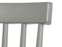 GIFTDECOR Silla de Barras Gris 42 x 81.5 x 45 cm