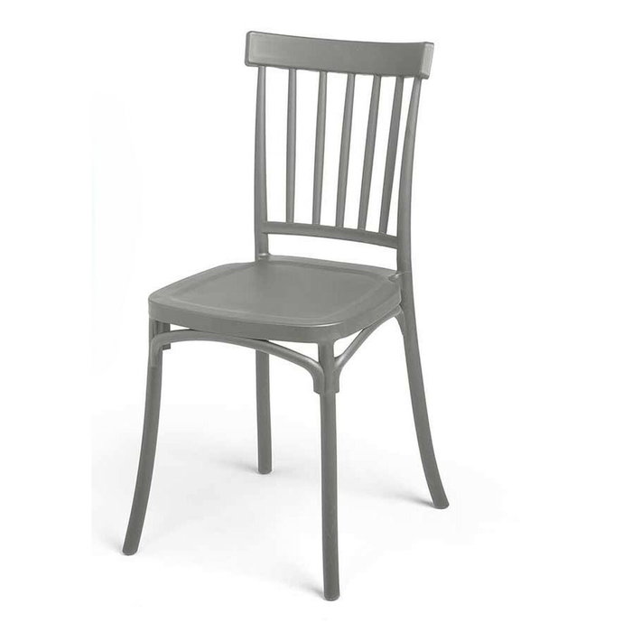 GIFTDECOR Silla para barras Gris