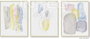 DKD Home Decor Cuadro Abstracto en PS y Cristal 53x3x73 cm Surtido de 3