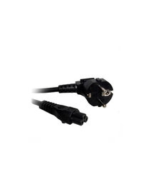 ASUS Cable de Alimentación (Power Cord) 0.6 m con Conector C5 y CEE7/7 (Cloverleaf) - Negro - Ref. AC06C05EU