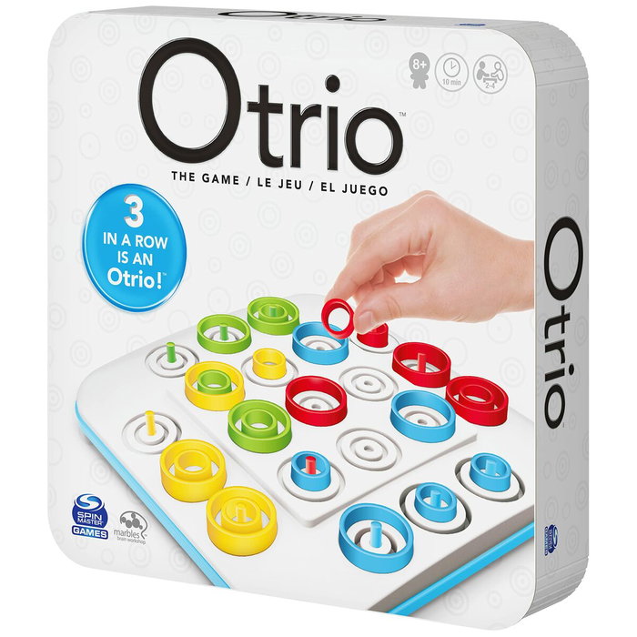 Spin Master Otrio - Juego de mesa estratégico multijugador Spin Master Otrio - Juego de mesa estratégico multijugador