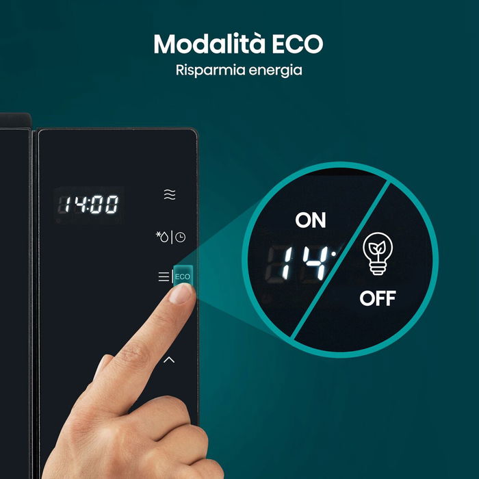 Microondas con Grill Hisense H23MOBS5HG4 Negro 800 W 23 L Microondas con Grill Hisense H23MOBS5HG4 Negro 800 W 23 L