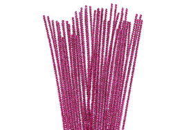 Innspiro Limpiapipas de Chenilla Metálica Lila 6mm x 30cm (25 unidades)