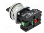 PROMET Interruptor Rotativo NEF30 30mm de 3 Posiciones NC+NA Negro