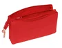 Safta Portatodo Triple Osito Rojo Felices Fiestas 22x12x3cm