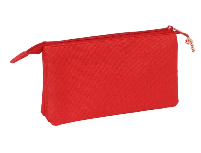 Safta Portatodo Triple Osito Rojo Felices Fiestas 22x12x3cm Safta Portatodo Triple Osito Rojo Felices Fiestas 22x12x3cm