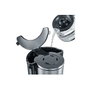 Severin KA4825 Cafetera negra y acero inoxidable