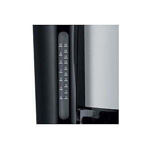Severin KA4825 Cafetera negra y acero inoxidable