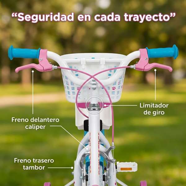 Toimsa Bicicleta 14" Paw Patrol Niña (4-6 Años)