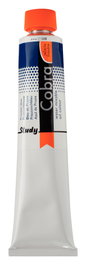 Cobra Cobra Study Color al Óleo Miscible Con Agua Tubo 200 ml Azul de Prusia 508
