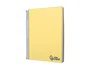 Liderpapel Cuaderno Espiral A6 Micro Wonder Tapa Plástico 120 Hojas 90gr Cuadro 5mm 4 Bandas Color Amarillo
