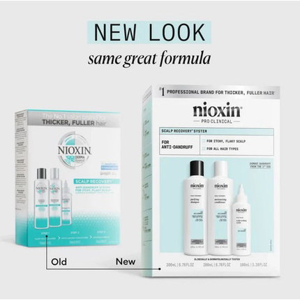 Nioxin Scalp Recovery Kit Anti-caspa y alivio del picor del cuero cabelludo Nioxin Scalp Recovery Kit Anti-caspa y alivio del picor del cuero cabelludo
