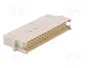 HARTING Conector de datos DIN 41612 macho de 48 pines recto, crimpado