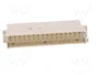 HARTING Conector de datos DIN 41612 macho de 48 pines recto, crimpado