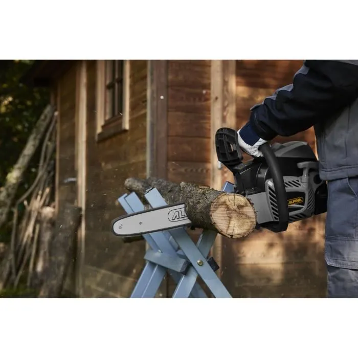 Alpina Motosierra Térmica ACS 39, 1200 W, Espada 14 Pulgadas, Negra