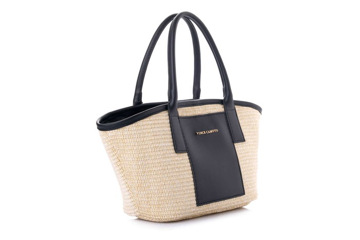 Vince Camuto Bolso Amalfi - Negro, 100% Cuero de Polivinilo, Elegante y Sofisticado Accesorio para Cualquier Ocasión, Negro Vince Camuto Bolso Amalfi - Negro, 100% Cuero de Polivinilo, Elegante y Sofisticado Accesorio para Cualquier Ocasión, Negro
