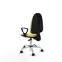 PIQUERAS Y CRESPO Silla de oficina Algarra Crema con Mecanismo Asincro