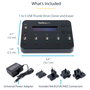StarTech.com Duplicador USB 2.0 1:5 Autónomo para Pendrives y Tarjetas de Memoria - Clonador y Borrador con Pantalla LCD, Hasta 1.5 GB/min - Negro