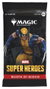 Wizards of the Coast Magic the Gathering Marvel Super Heroes Caja de Sobres de Juego (30) italiano