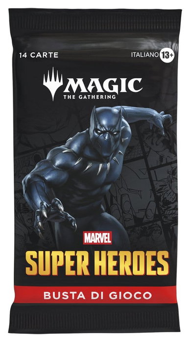 Wizards of the Coast Magic the Gathering Marvel Super Heroes Caja de Sobres de Juego (30) italiano