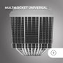 Mars Gaming MCPU-XU9 Disipador de CPU Doble Torre Blanco