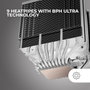 Mars Gaming MCPU-XU9 Disipador de CPU Doble Torre Blanco
