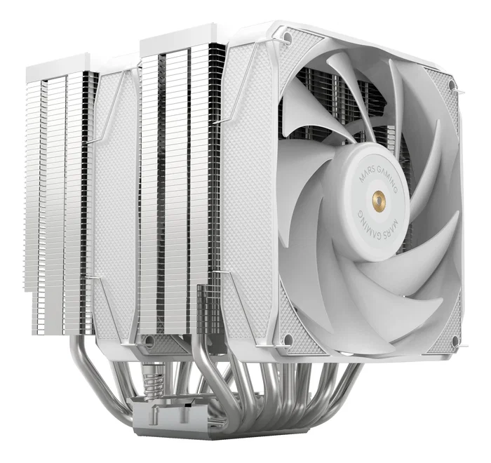 Mars Gaming MCPU-XU9W Disipador de CPU Doble Torre Blanco Mars Gaming MCPU-XU9W Disipador de CPU Doble Torre Blanco